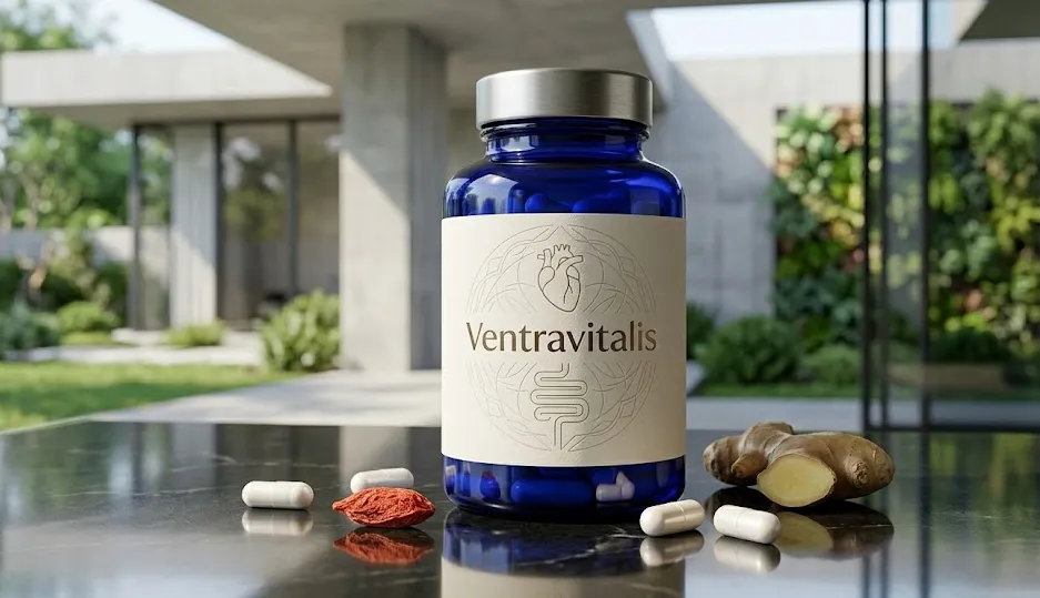 Ventravitalis supplement packaging